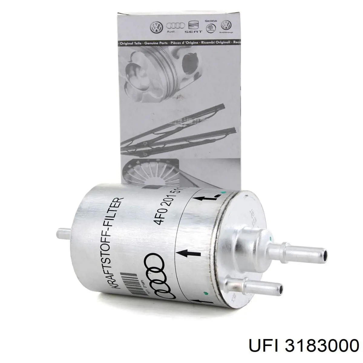 Do koszyka 3183000 UFI Filtr paliwa