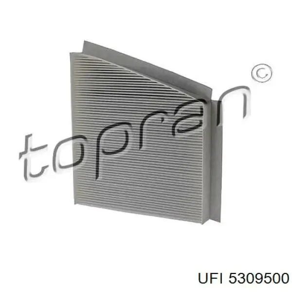 Filtr kabiny UFI 5309500 cena, od 12,38 USD