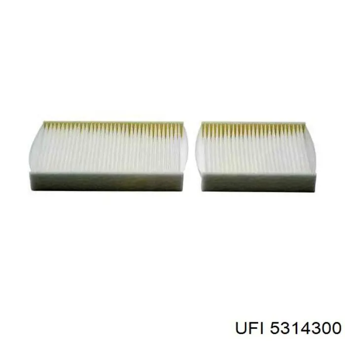 Do koszyka 5314300 UFI Filtr kabiny