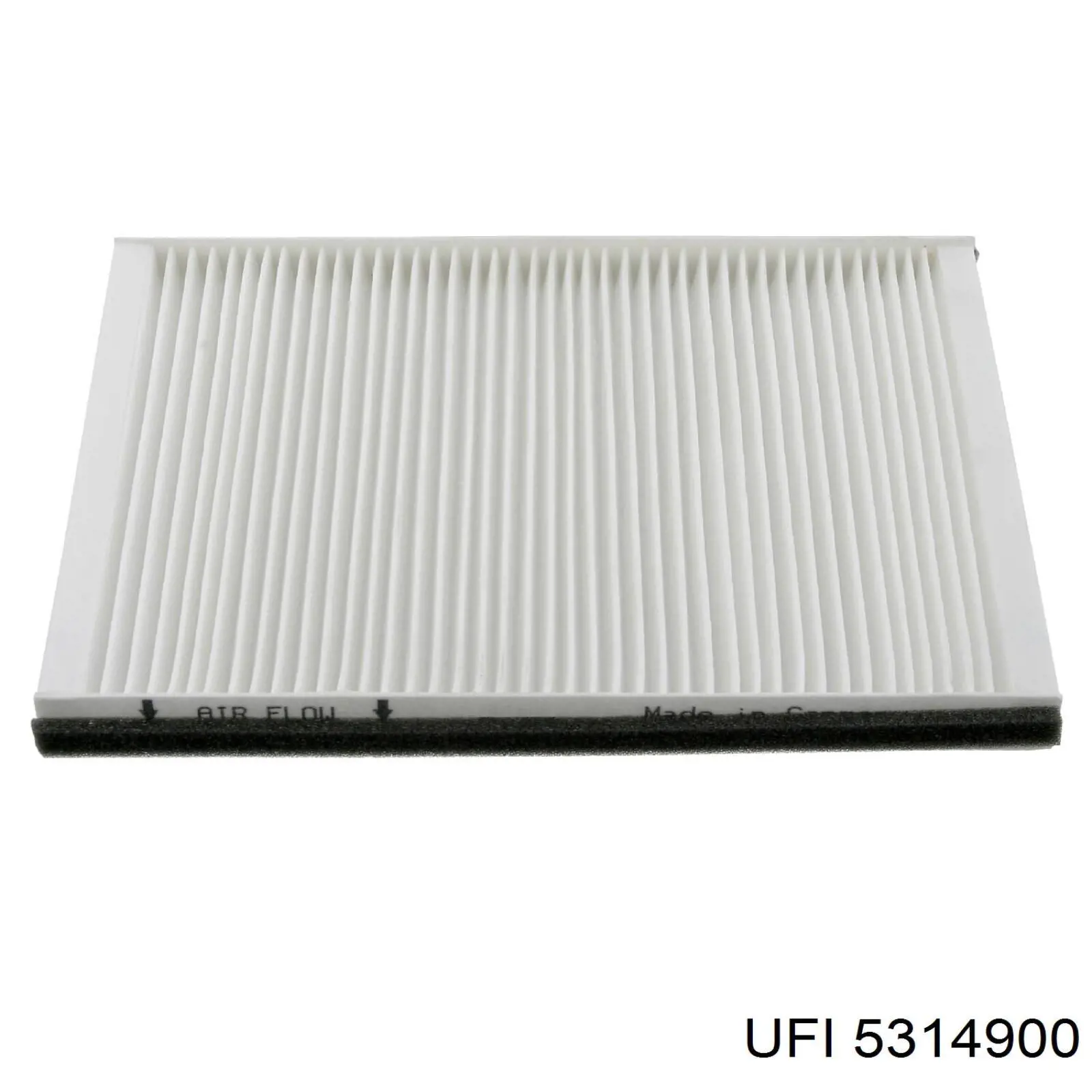 Do koszyka 5314900 UFI Filtr kabiny