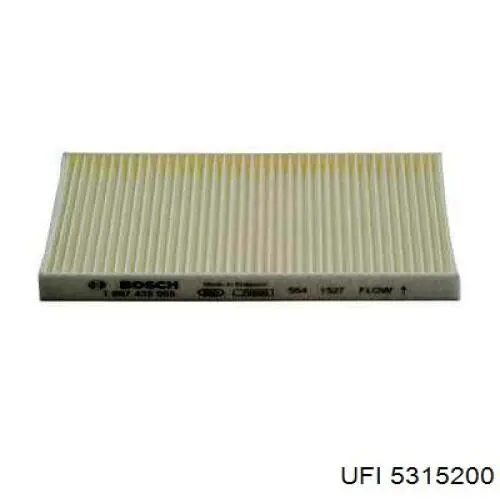 Do koszyka 5315200 UFI Filtr kabiny