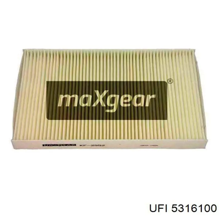Do koszyka 5316100 UFI Filtr kabiny