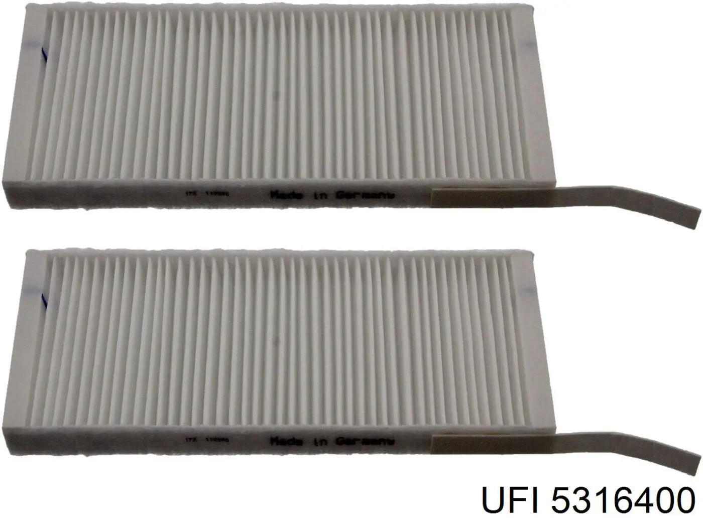 Do koszyka 5316400 UFI Filtr kabiny