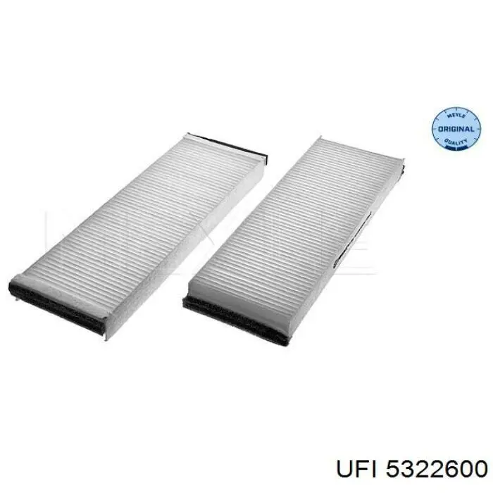 Filtr kabiny UFI 5322600 cena, od 9,81 USD