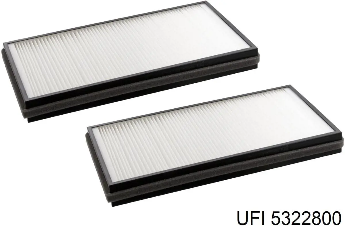 Filtr kabiny UFI 5322800 cena, od 16,04 USD