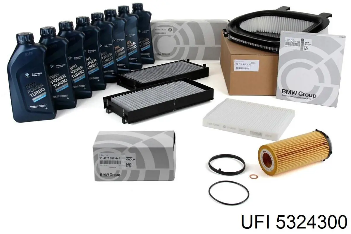 Filtr kabiny UFI 5324300 cena, od 15,09 USD