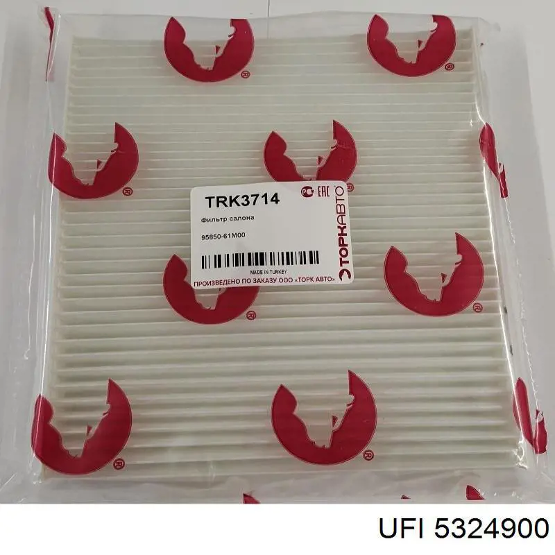Filtr kabiny UFI 5324900 cena, od 7,53 USD