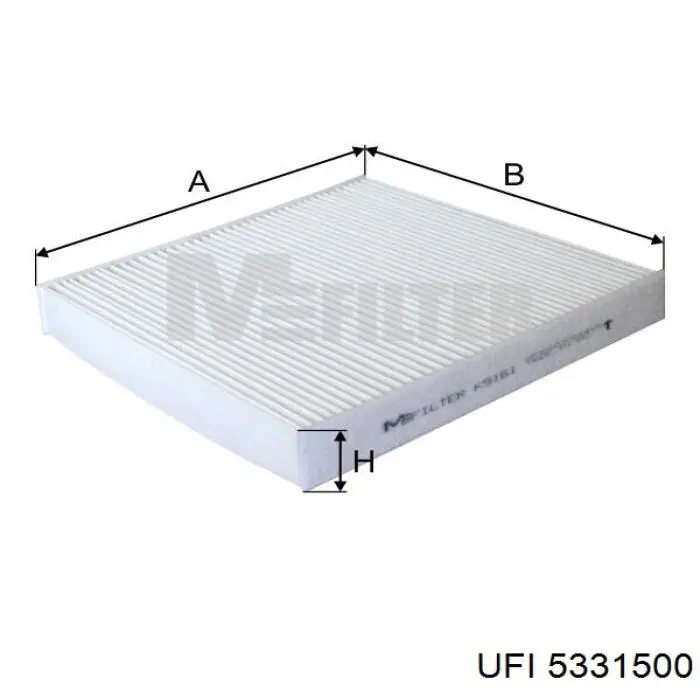 5331500 UFI Filtr kabiny