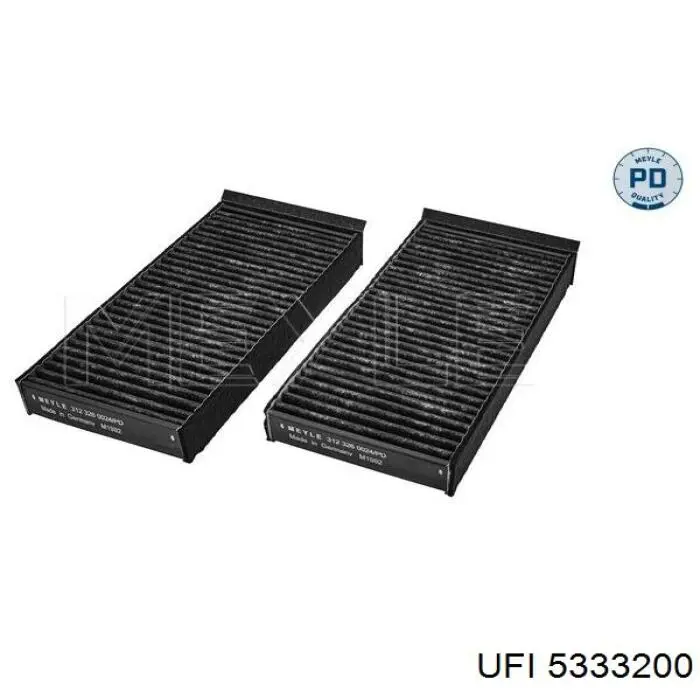 Filtr kabiny UFI 5333200 cena, od 15,76 USD