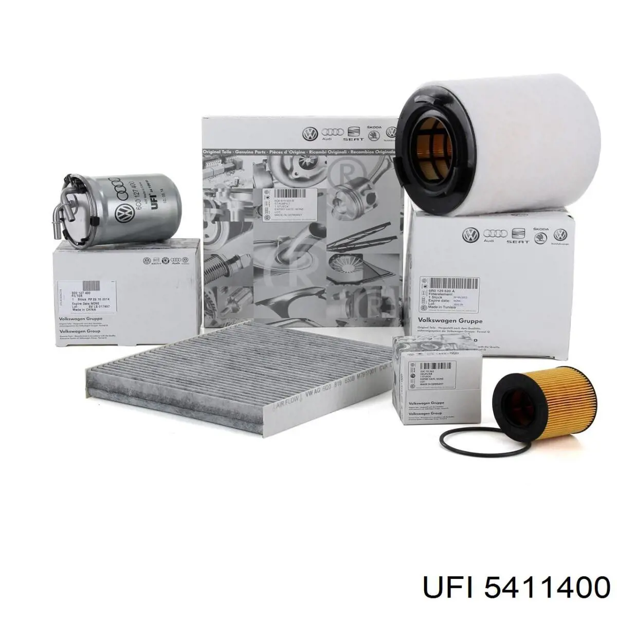 Do koszyka 5411400 UFI Filtr kabiny