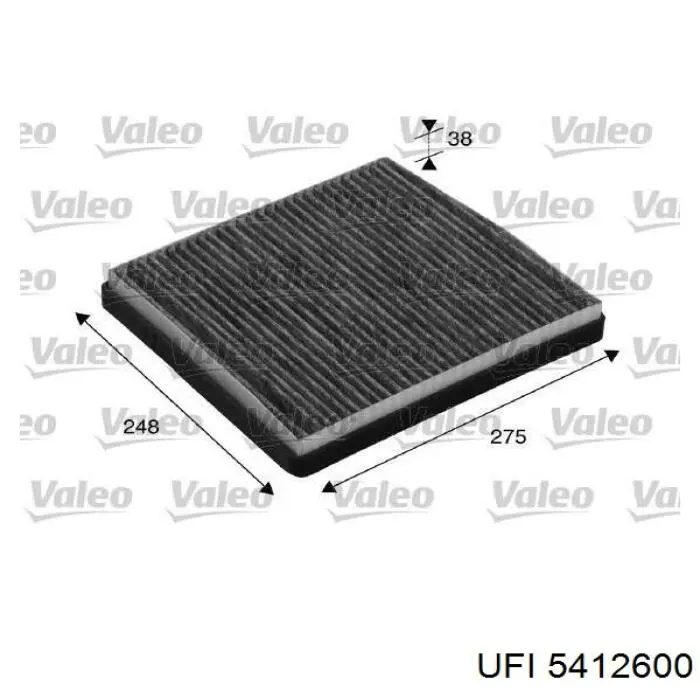 Filtr kabiny UFI 5412600 cena, od 16,04 USD