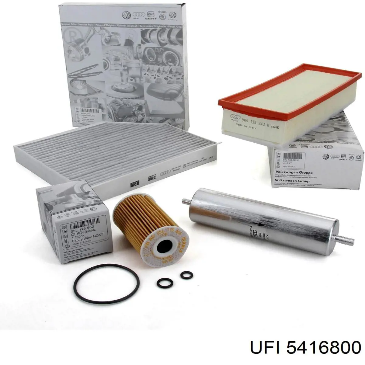 Do koszyka 5416800 UFI Filtr kabiny