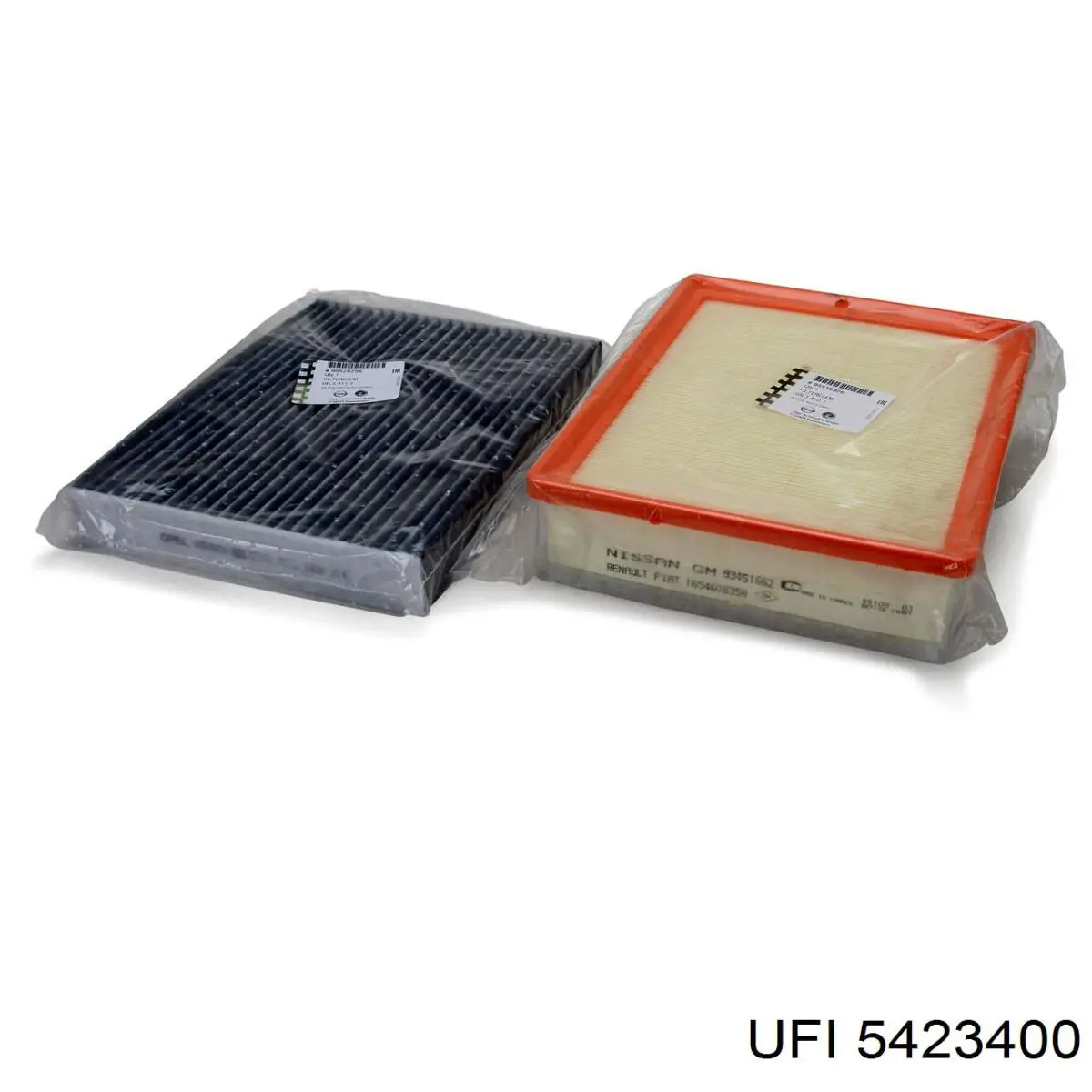 Do koszyka 5423400 UFI Filtr kabiny
