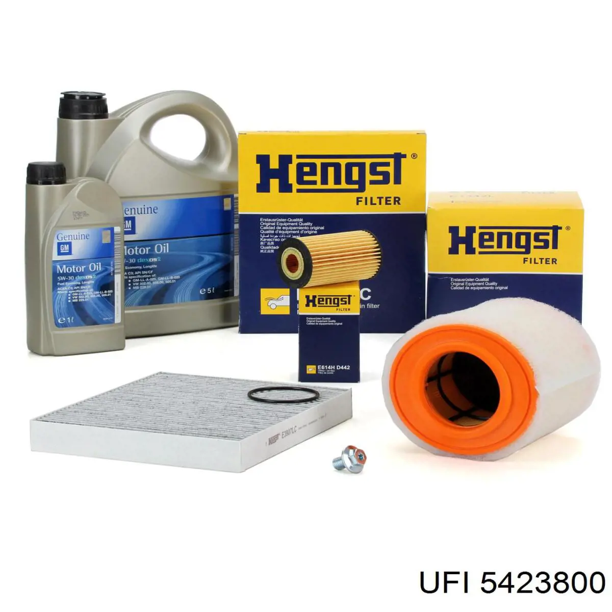 5423800 UFI Filtr kabiny