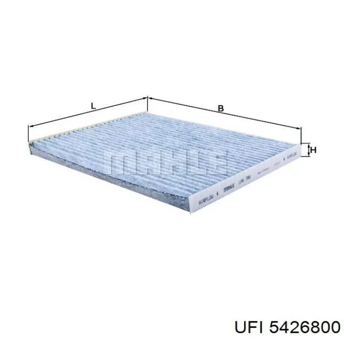 5426800 UFI Filtr kabiny