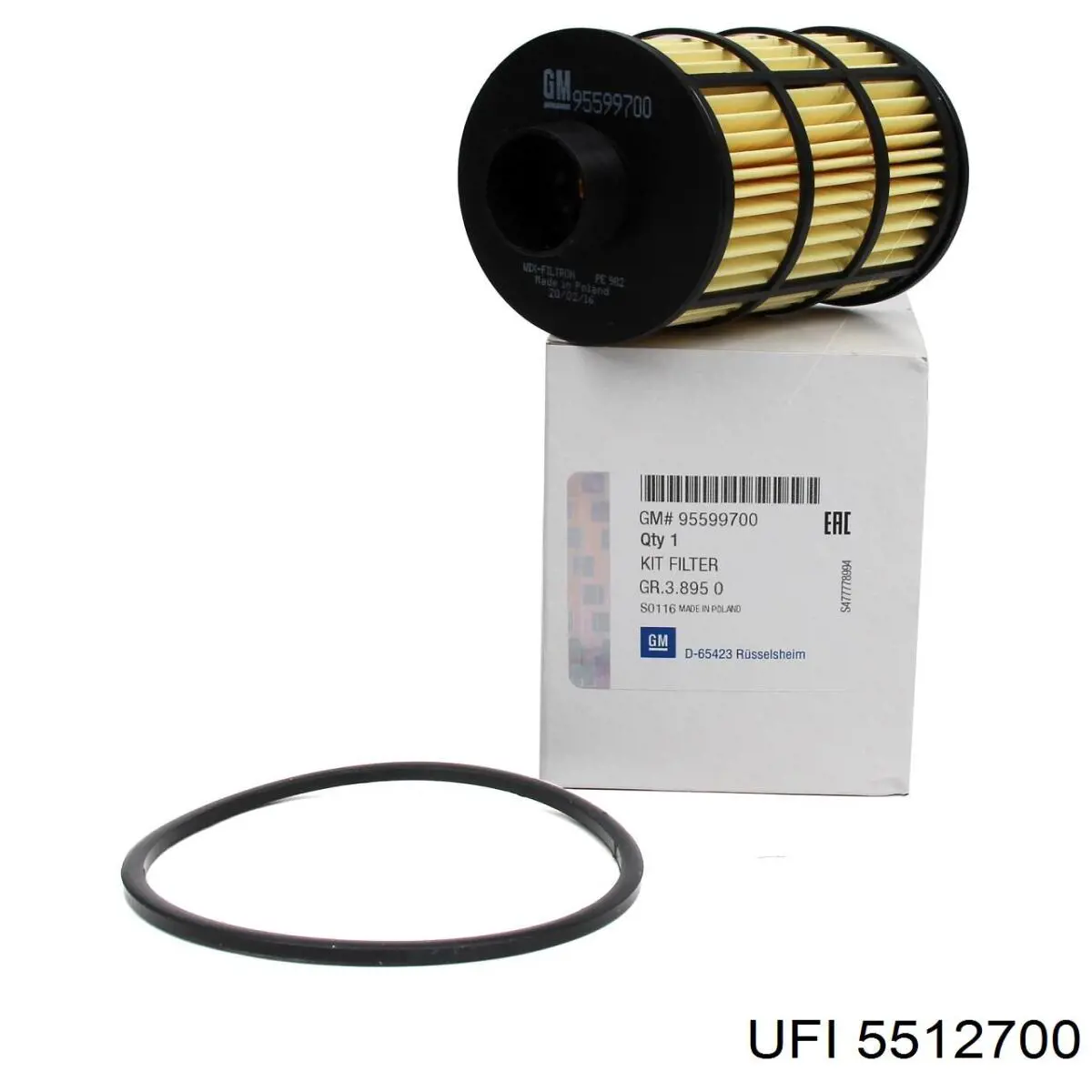 Obudowa filtra paliwa UFI 5512700 cena, od 112,26 USD