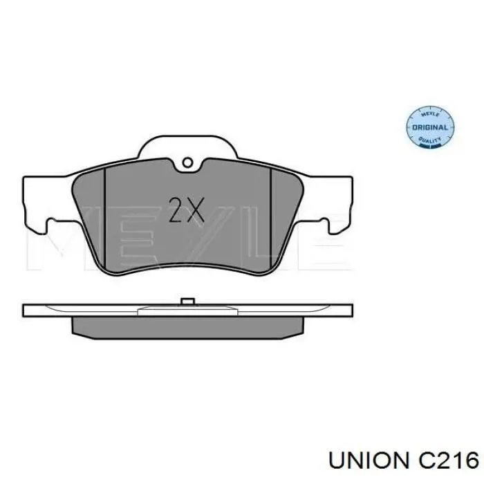 Do koszyka C216 Union Filtr oleju