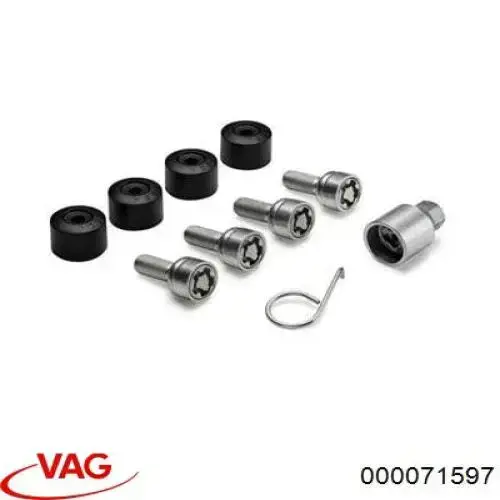 Śruba koła VAG 000071597 cena, od 86,75 USD