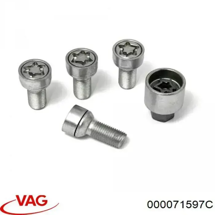 Nakrętka koła Skoda Octavia II A5 liftback (1Z3) (2004 - 2013) cena, od 69,50 USD