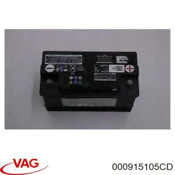 000915105CD VAG Bateria (akumulator)