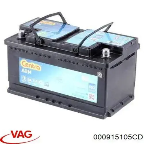 Bateria (akumulator) VAG 000915105CD cena, od 226,55 USD