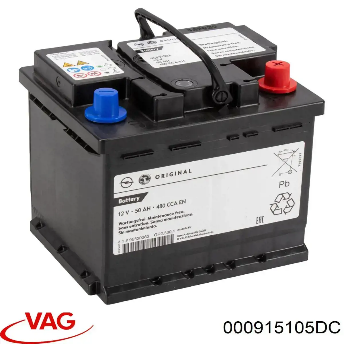 Bateria (akumulator) VAG 000915105DC cena, od 104,67 USD