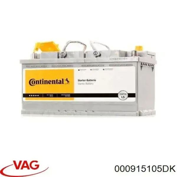Do koszyka 000915105DK VAG Bateria (akumulator)