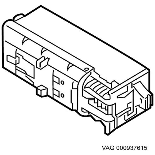 Skrzynka bezpieczników VAG 000937615 cena, od 143,48 USD