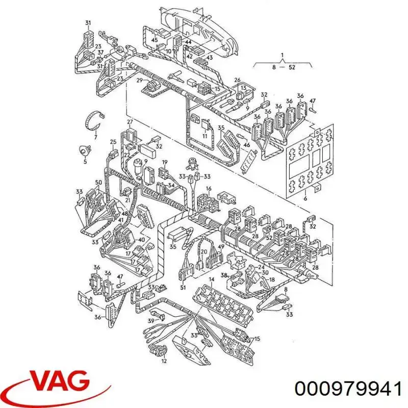  VAG 000979941 cena, od 7,31 USD