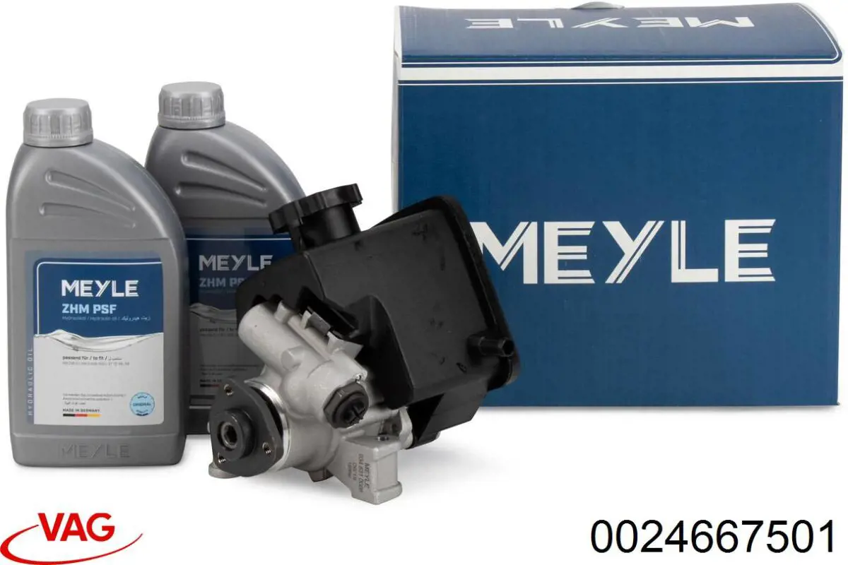 Pompa wspomagania hydraulicznego kierownicy 0024667501 VAG