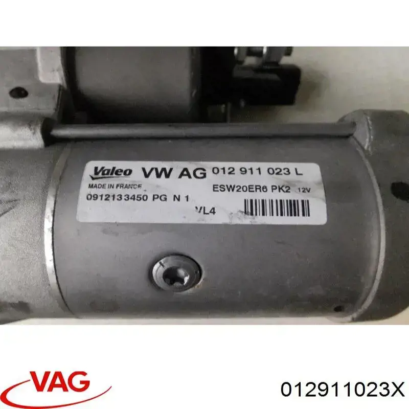 Rozrusznik 012911023X VAG