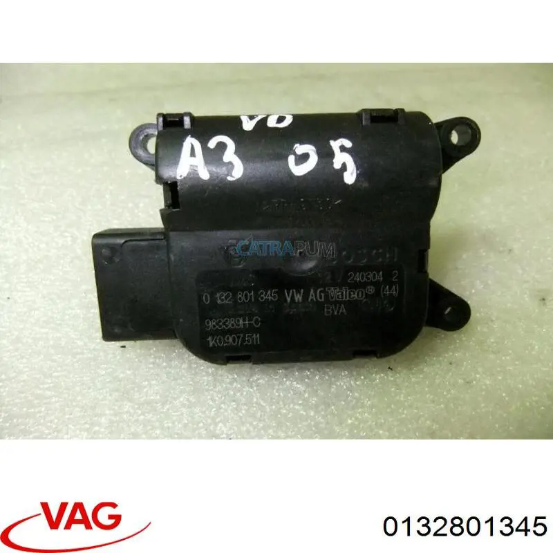 Do koszyka 0132801345 VAG Silniczek klapy nagrzewnicy