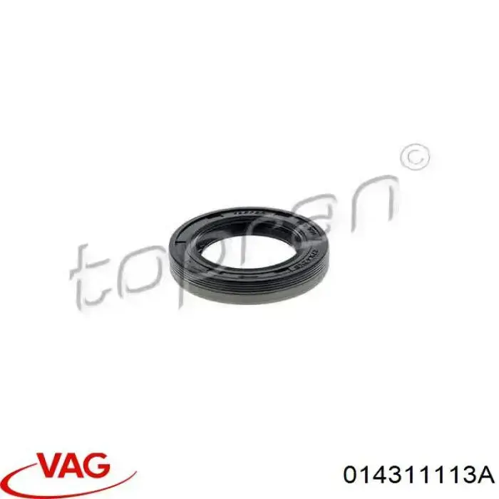 Do koszyka 014311113A VAG Uszczelniacz automatycznej/mechanicznej slrzyni biegów (wału wejściowego/sprzęgłowego)