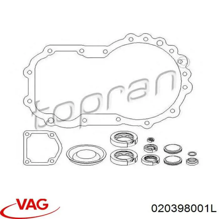 020398001L VAG Zestaw naprawczy skrzyni biegów