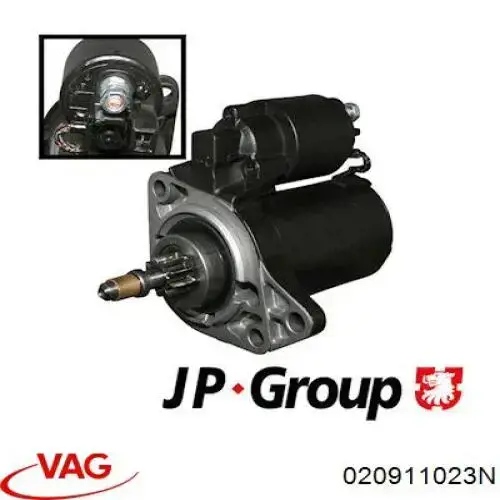 Rozrusznik 020911023N VAG