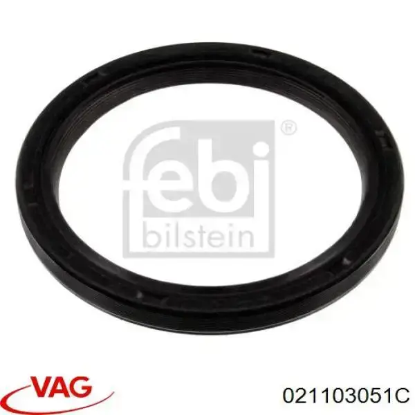 Uszczelniacz wału korbowego silnika tylny 021103051C VAG