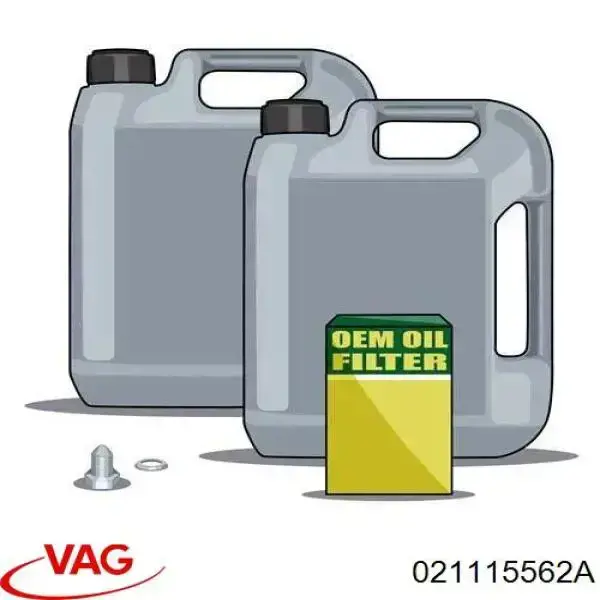 Do koszyka 021115562A VAG Filtr oleju