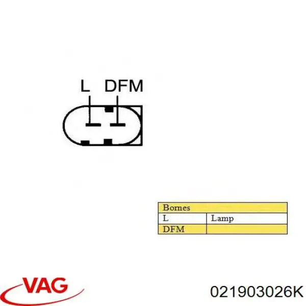 Alternator VAG 021903026K cena, od 176,06 USD