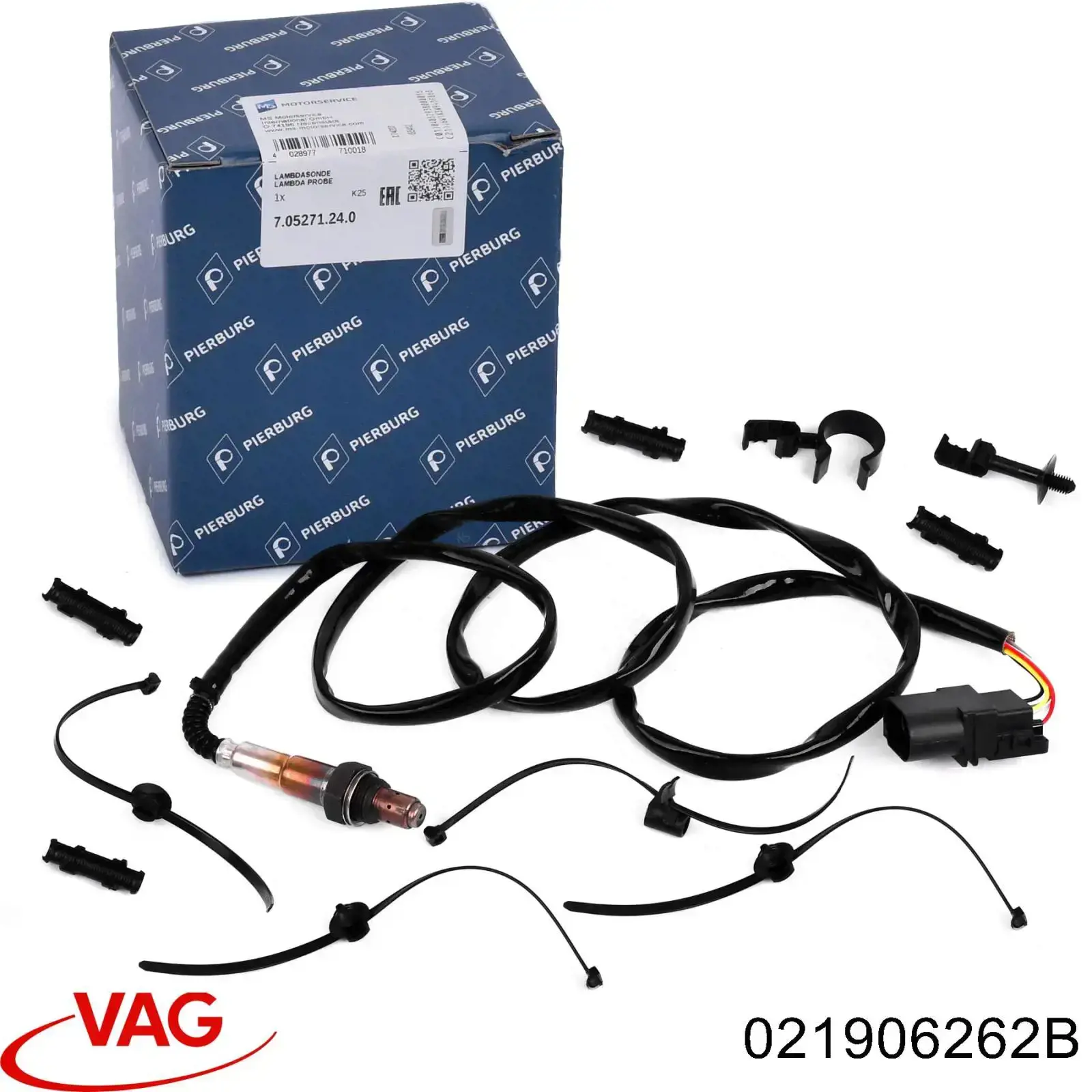 Do koszyka 021906262B VAG Sonda lambda czujnik tlenu przed katalizatorem