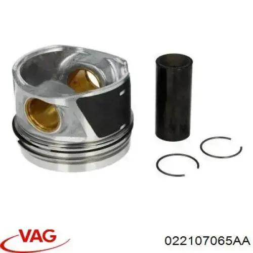 Do koszyka 022107065AA VAG Tłok, komplet do jednego cylindru, STD