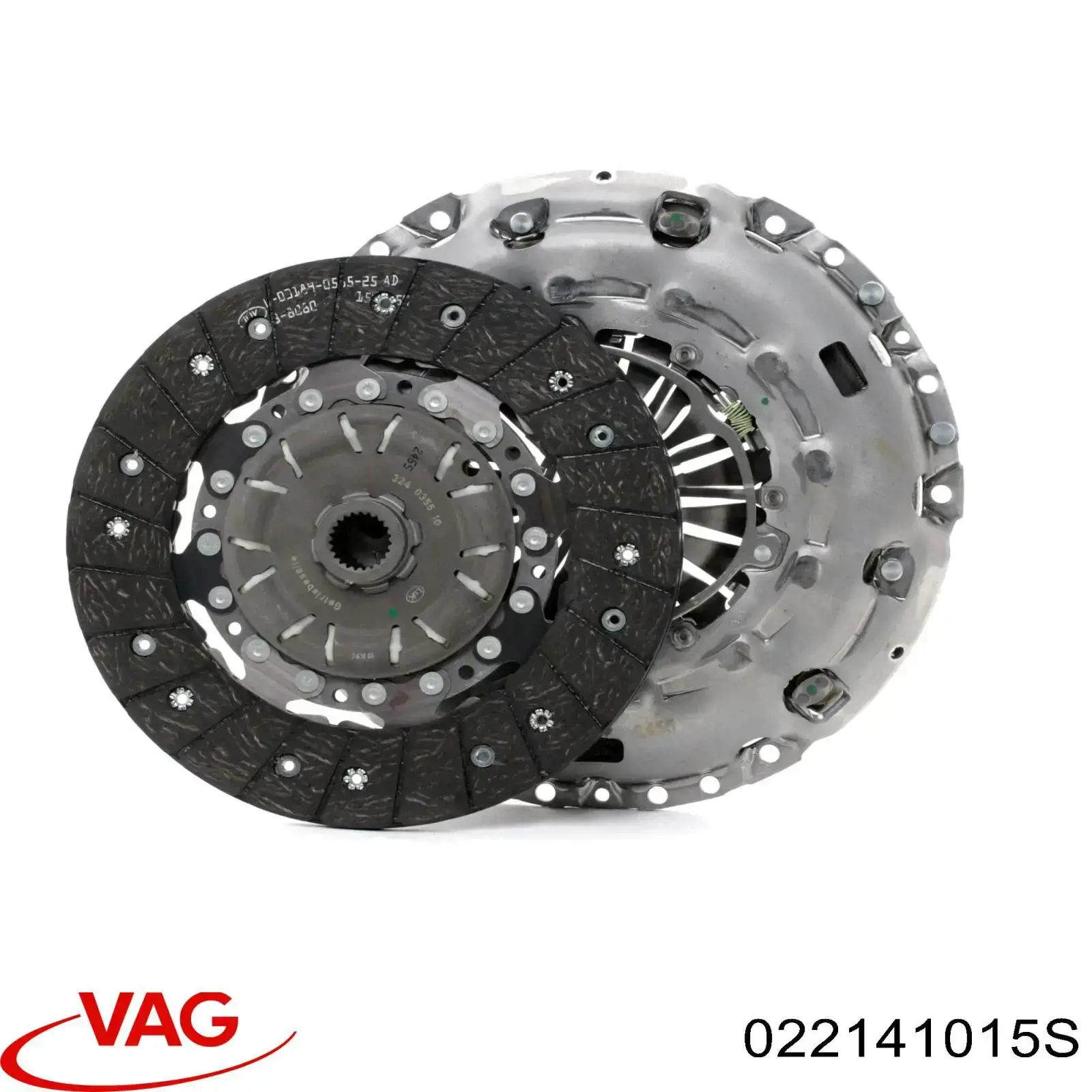 Zestaw sprzęgła (3 części) VAG 022141015S cena, od 174,47 USD