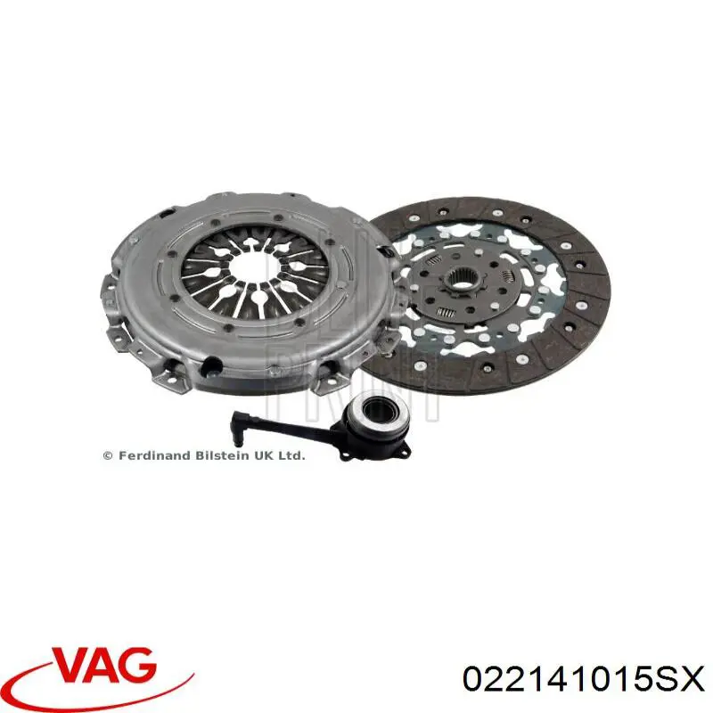 Do koszyka 022141015SX VAG Zestaw sprzęgła (3 części)