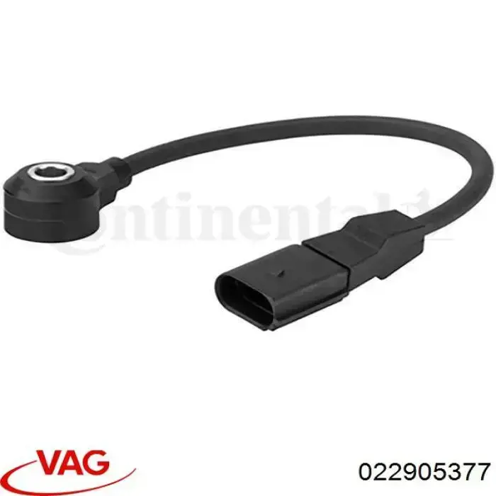 Czujnik stukowy (czujnik spalania stukowego) 022905377 VAG