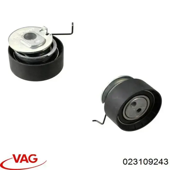 Do koszyka 023109243 VAG Rolka napinacza paska rozrządu