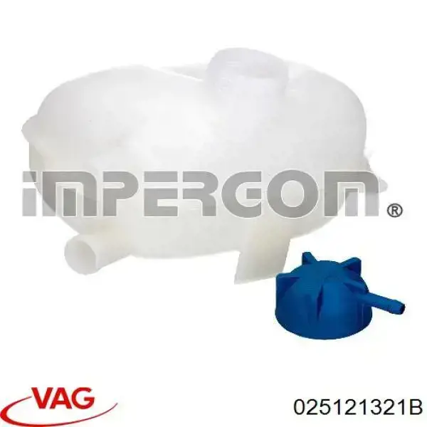 Do koszyka 025121321B VAG Pokrywa (korek) zbiornika wyrównawczego