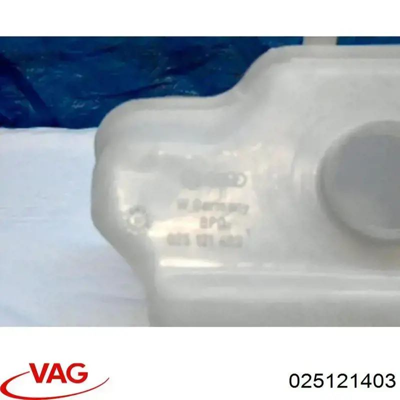 Do koszyka 025121403 VAG Zbiorniczek wyrównawczy układu chłodzenia