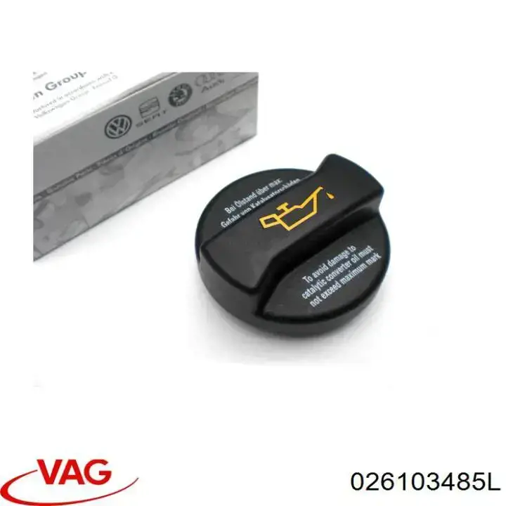 Korek wlewu oleju VAG 026103485L cena, od 3,90 USD