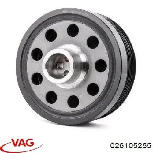 Koło pasowe wału korbowego VAG 026105255 cena, od 11,15 USD