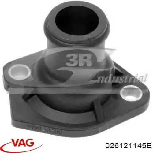 Kołnierz układu chłodzenia (trójnik) 026121145E VAG