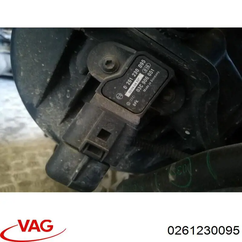Czujnik ciśnienia w kolektorze ssącym, MAP 0261230095 VAG